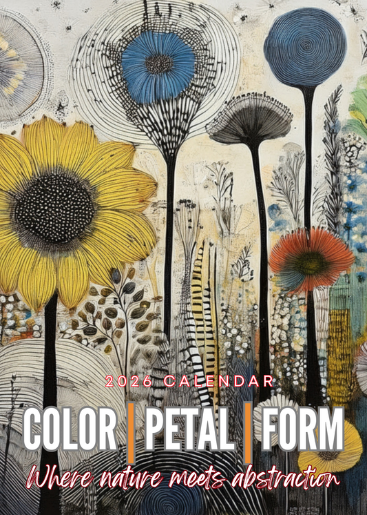 2026 Urban Flowers Art Calendar