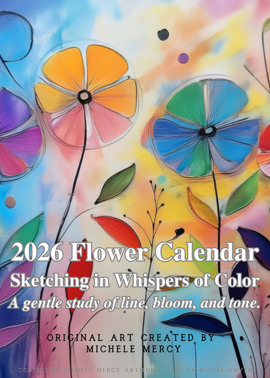 2026 Flower Art Calendar