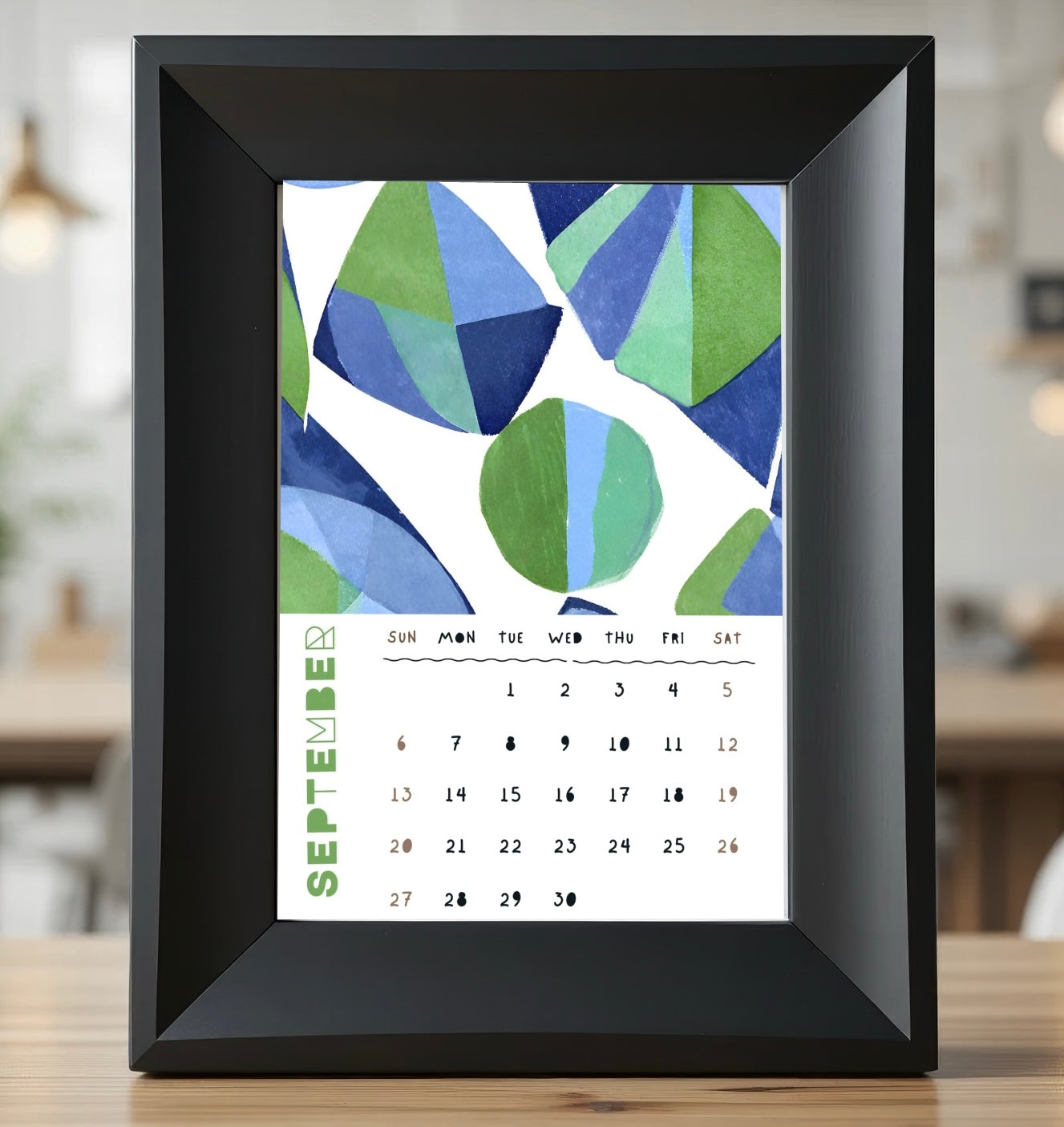 2026 Abstract Art Calendar